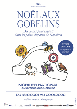 Affiche Exposition Noël aux Gobelins 