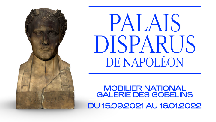 AFFICHE PALAIS DISPARUS DE NAPOLEON MOBILIER NATIONAL