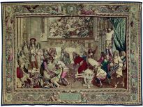 Le Roi visitant la manufacture des Gobelins