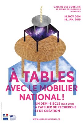 À tables avec le Mobilier national !