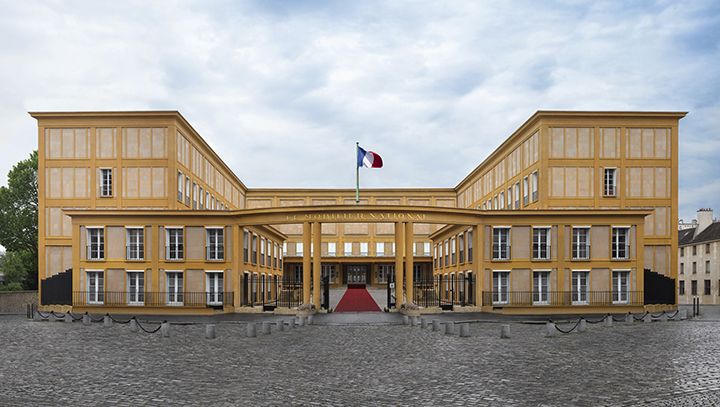 façade du mobilier national 2021