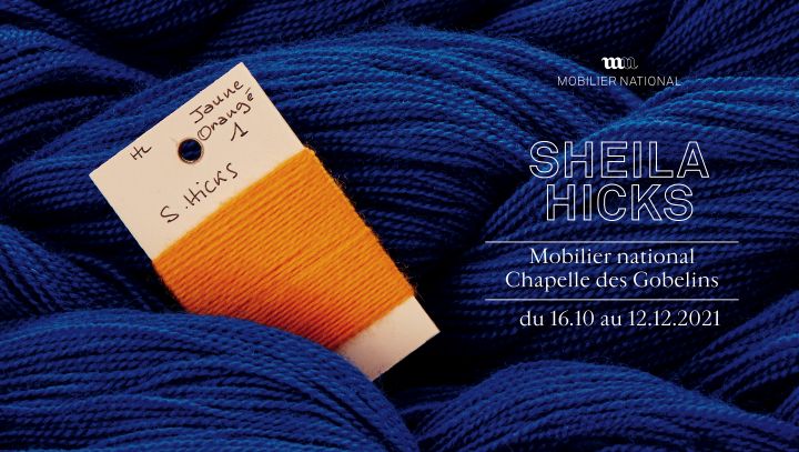 Affiche carte blanche Sheila Hicks 