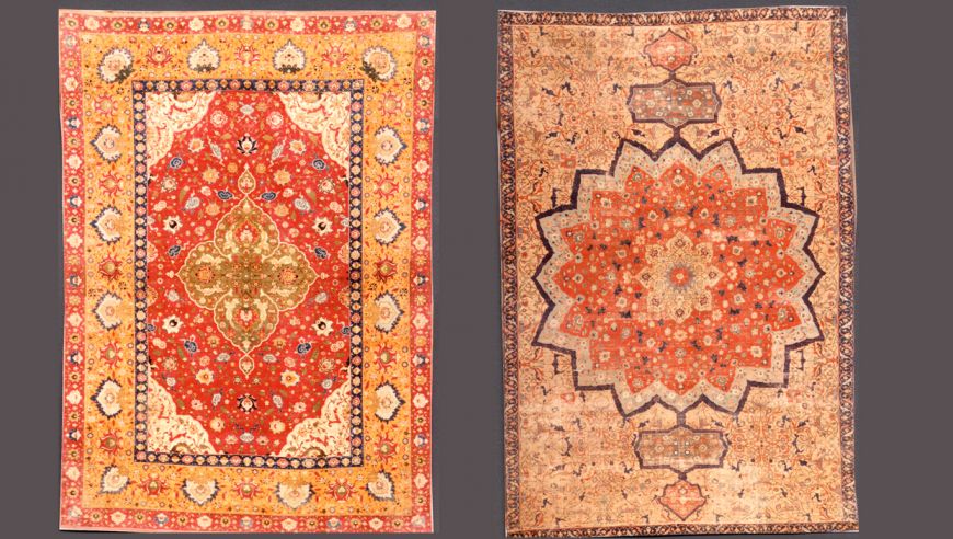 tapis persan 16e siècle