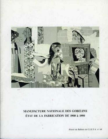 Manufacture nationale des Gobelins, état de la fabrication de 1900 à 1990, 1991