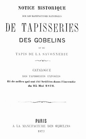 tapisseries brûlées 