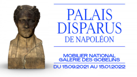 AFFICHE PALAIS DISPARUS DE NAPOLEON MOBILIER NATIONAL