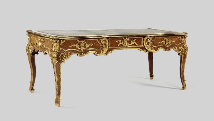 Mobilier, Antoine-Robert Gaudreaus, bureau plat