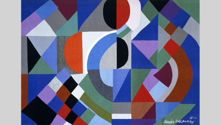 Mobilier national Tapisserie Sonia Delaunay