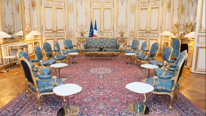 Hôtel de Matignon, salon bleu